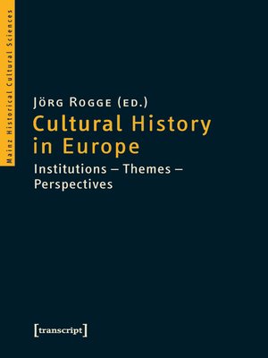 cover image of Cultural History in Europe